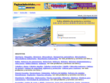 Tablet Screenshot of paginasindustriales.com